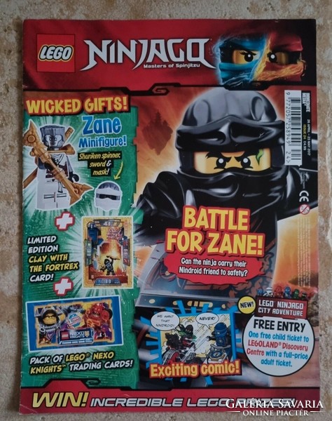 3pcs lego ninjago newspaper 2.