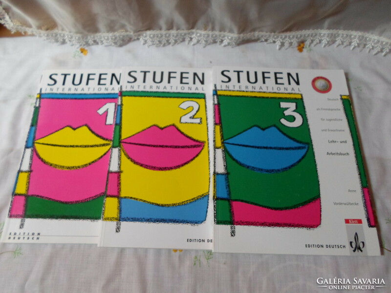 Német nyelvkönyv – Stufen International 1-3 (Klett Kiadó)