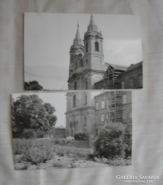 Retro fotó 13.: Zirci Ciszterci Apátság, Nagyboldogasszony Bazilika (templom, 1970-es évek)