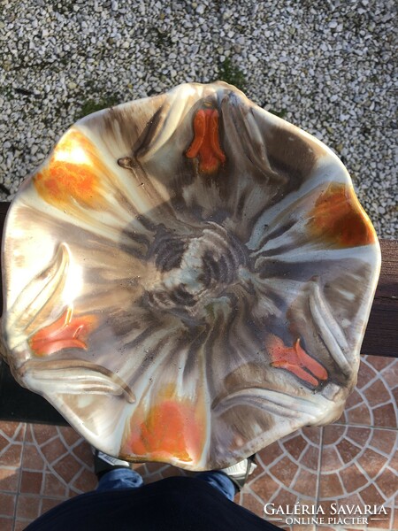 Retro ceramic runner glazed.