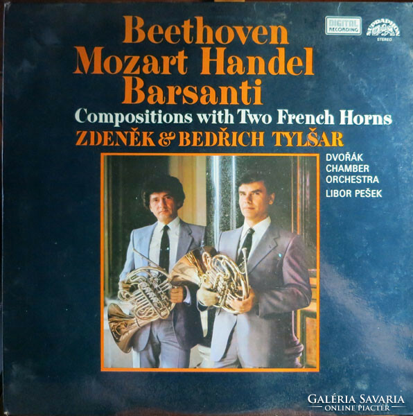 Beethoven,Mozart,Handel,Barsanti,Tylšar,-Compositions With Two French Horns (LP, Album)