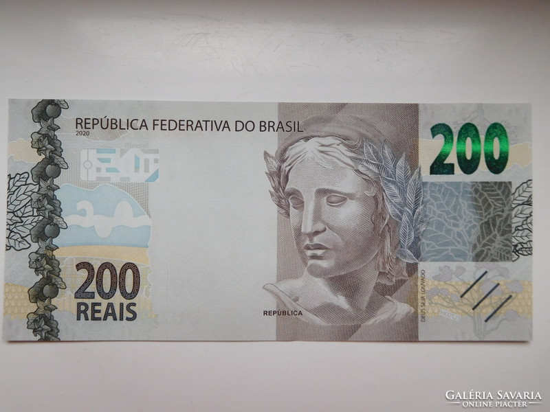 Brazil 200 reais 2020 ounce is the largest denomination!