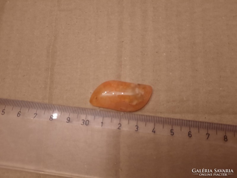 Narancs kalcit ásvány  medál, Alkudható