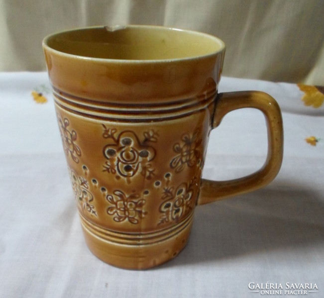 Granite ceramic mug (honey) 2.