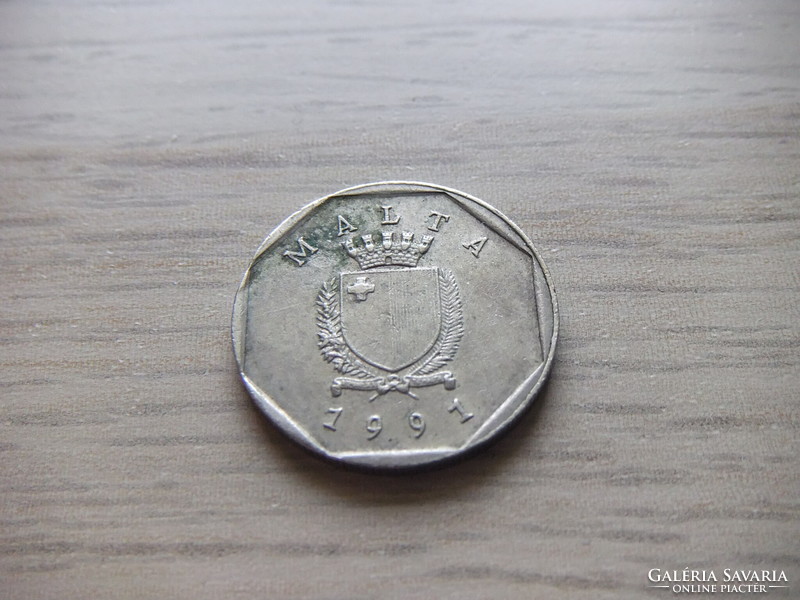 5 Cents 1991 Malta