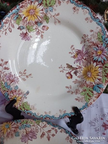 Francia fajansz tányér 23 cm