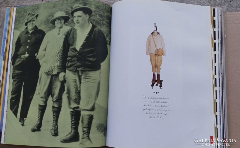 Levis 501-es farmer 135 éves jubileumi reklám kiadása könyv formátumban ( a farmer története )