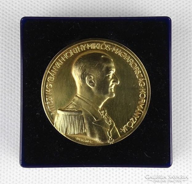 1P927 Lajos Berán : Miklós Horthy reburial commemorative coin 1993 hemp