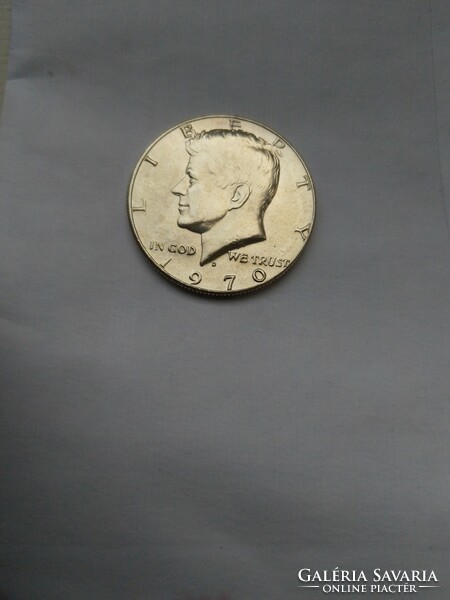 1970 ezüst fél dolláros ( Kennedy half dollar silver) D sorozat