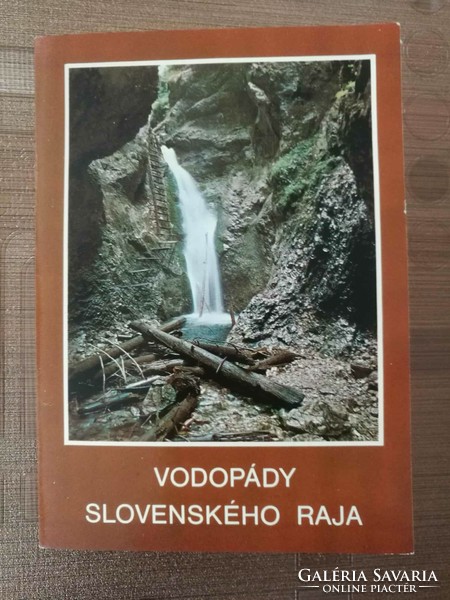 Képeslap szett vízesések a Szlovák paradicsomban