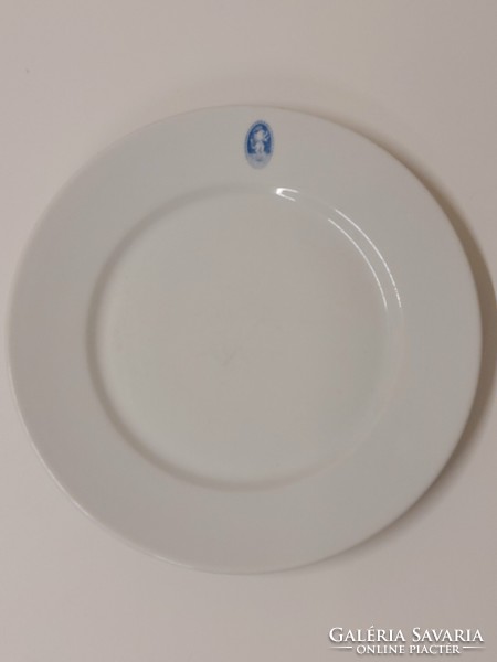 Zsolnay tányér ifj.  Grünwald Mór jelzéssel