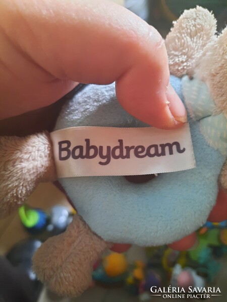 Plush toy for babies, babydream teddy bear rattle, negotiable