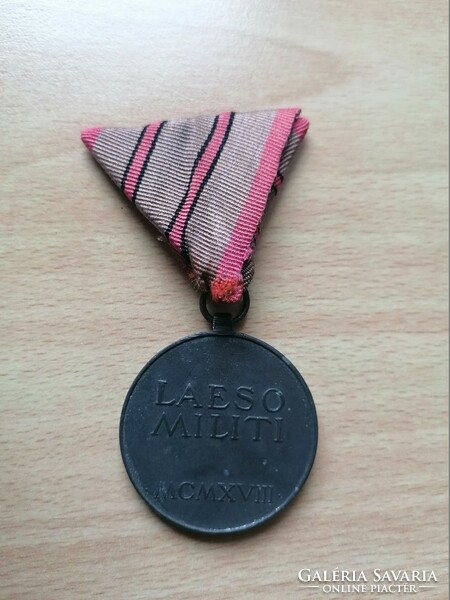 Arc. Károly wounded medal 1918 la eso militi