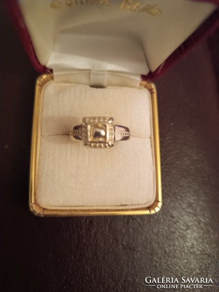 Pecsét ezüst gyűrű