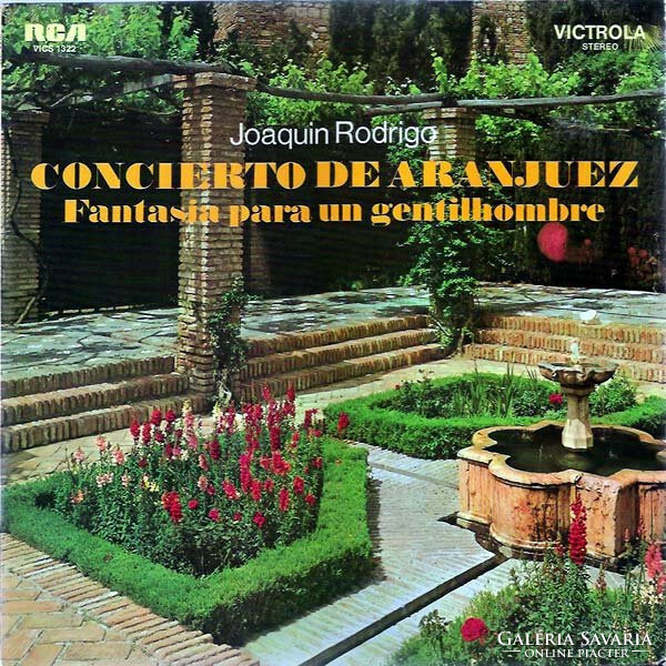 Rodrigo - de la maza /halffter - concierto de aranjuez / fantasia para un gentilhombre (lp, album)