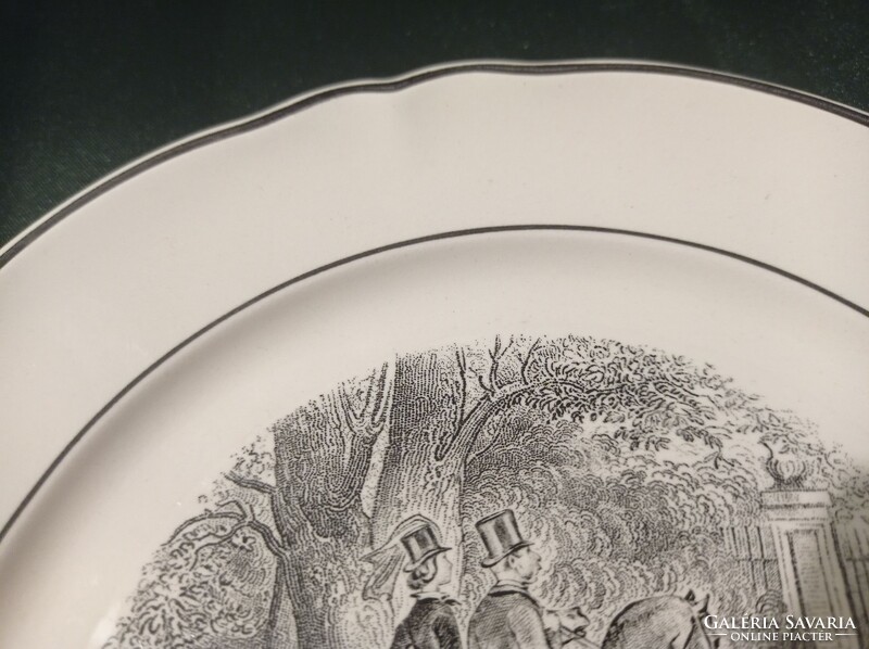 Willeroy boch collectible scene plate 19 cm