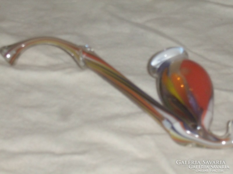 Very nice old Murano glass pipe. For sale!