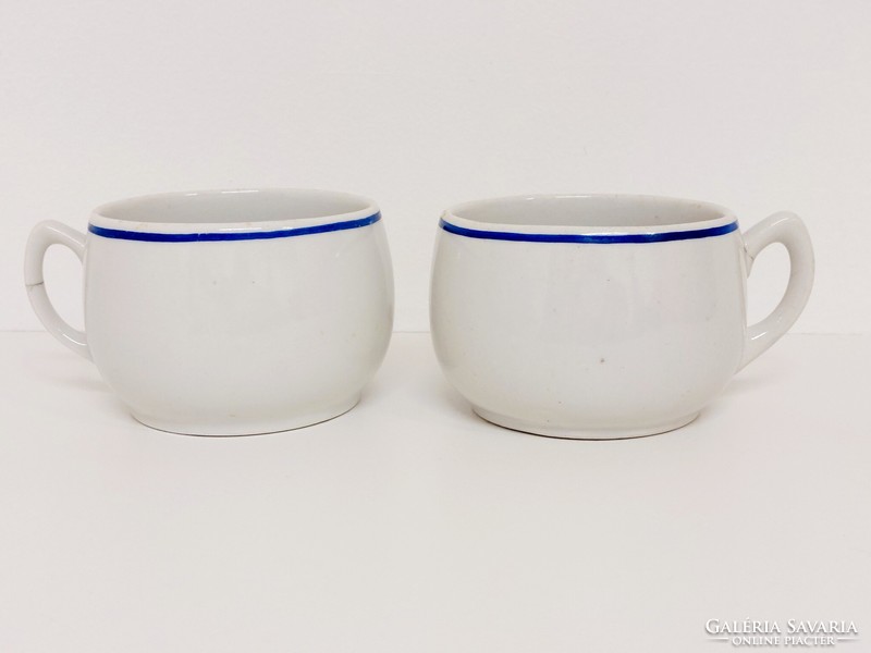 Két darab Drasche porcelán csésze