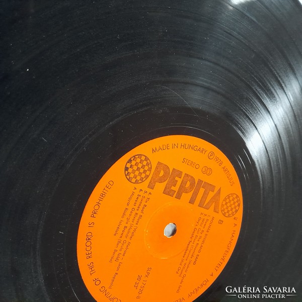 Dedikált! Molnár Dixieland Band - Bakelit Lemez - LP