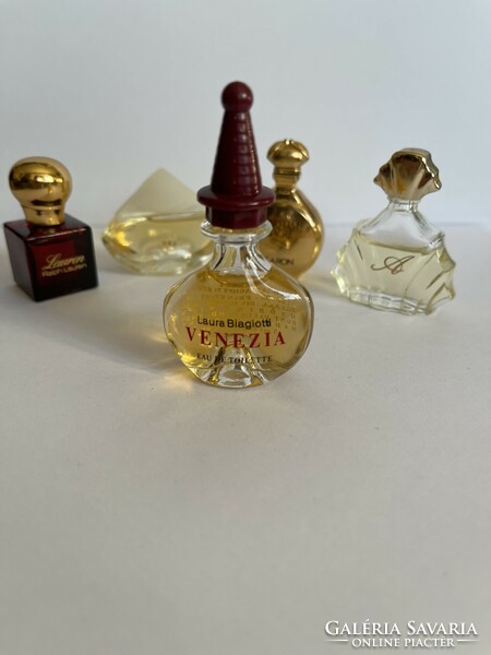 Vintage luxus parfüm gyűjtemény 5db,RITKA!Ralph Lauren, ﻿﻿A BY ANNABELLA,﻿﻿Venezia Laura Biagiotti..