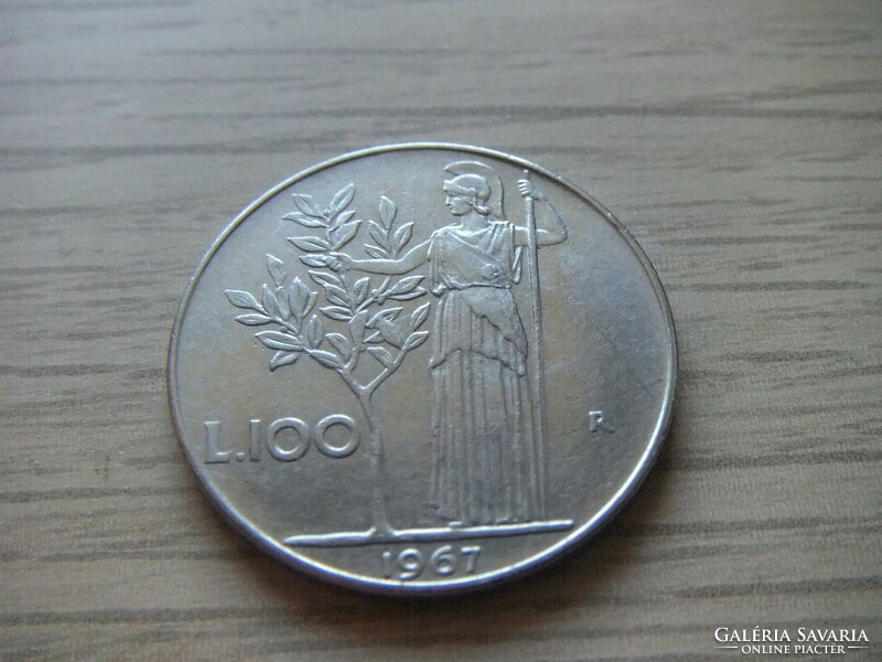 100 Líra   1967  Olaszország
