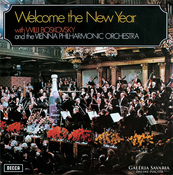 Willi Boskovsky And The Vienna Philharmonic Orchestra - Welcome The New Year (LP)