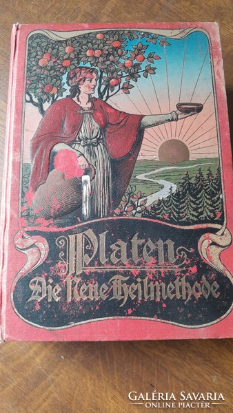 Német orvosi könyv 1900 ből sok képpel