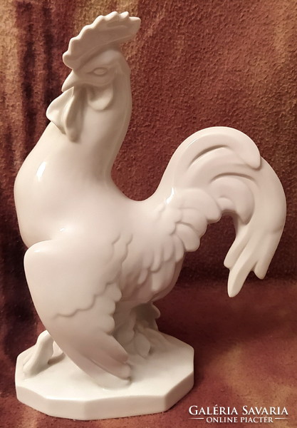Largest Herend large porcelain rooster 23 cm !!!!!!!!