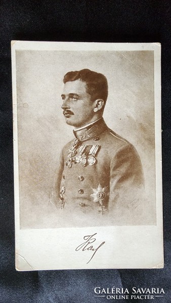 1916 UTOLSÓ MAGYAR KIRÁLY IV. KÁROLY KORABELI FOTO FOTÓLAP HABSBURG URALKODÓ