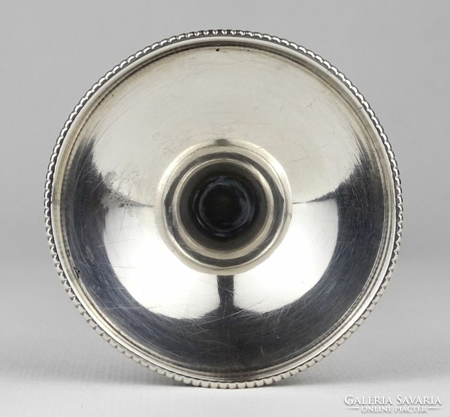 1P949 old marked 800 fine silver vase 157 g