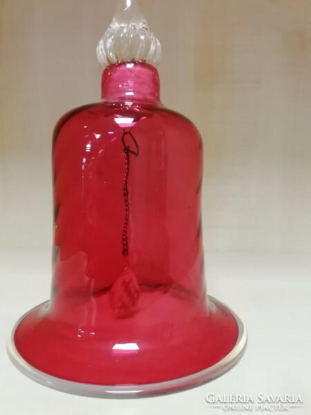 Vintage large crystal bell