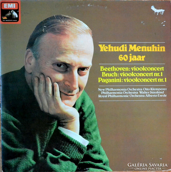 Menuhin - Beethoven / Bruch / Paganini, Klemperer / Violin Concert No. 1 (2Xlp, comp)