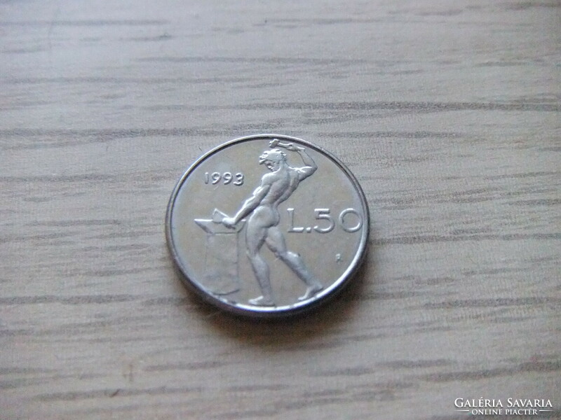 50 Lira 1993 Italy