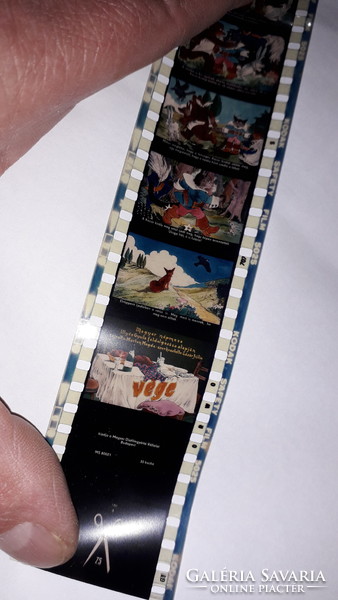 Old colorful fairy tale slide film - King Kacor according to the pictures