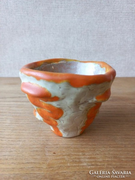 Retro Hungarian ceramics. Gorka livia mini kaspo