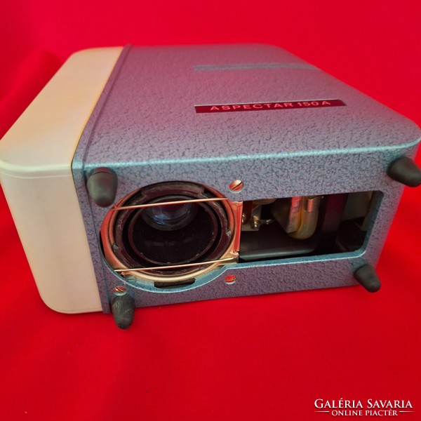 Slide film projector, slide projector aspectar 150a with cord