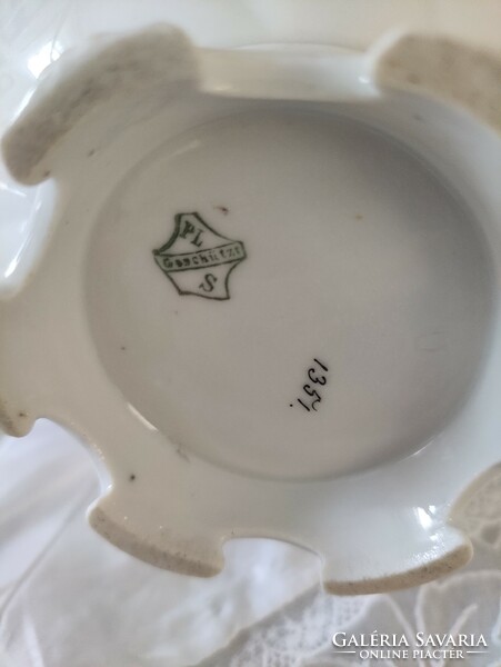 Beautiful protected porcelain teapot.