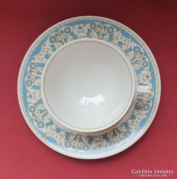 Lettin German porcelain coffee tea incomplete breakfast set cup small plate plate