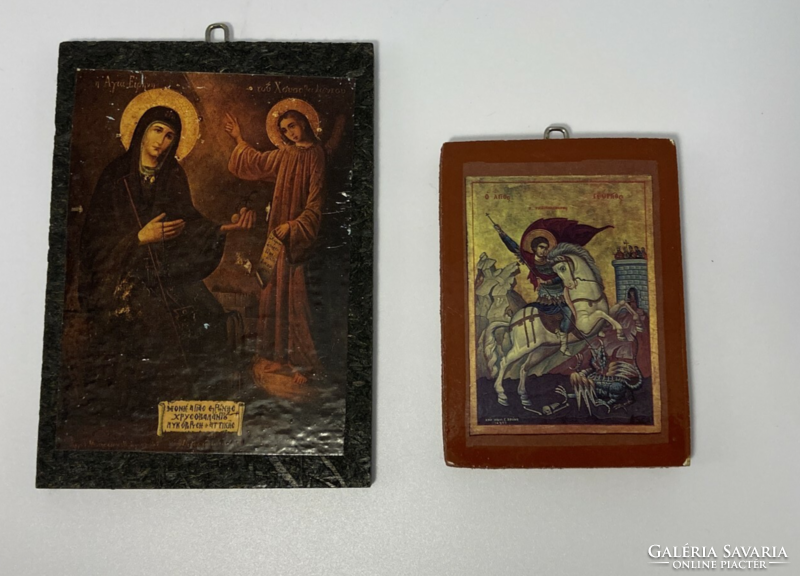 Iconic images of saints