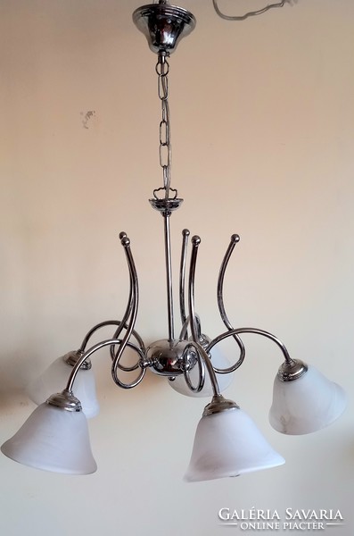 Design Króm mennyezeti lámpa,   vintage ALKUDHATÓ