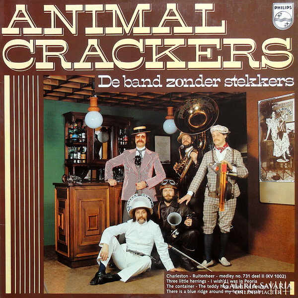 Animal Crackers  - De Band Zonder Stekkers (LP, Album)