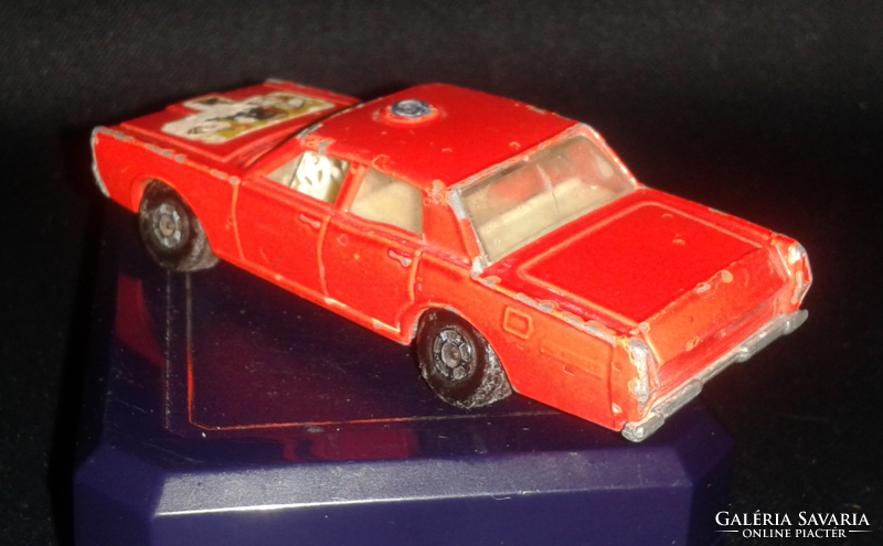 1966 Lesney Matchbox Superfast No. 59 or 73 Mercury Fire Chief / England