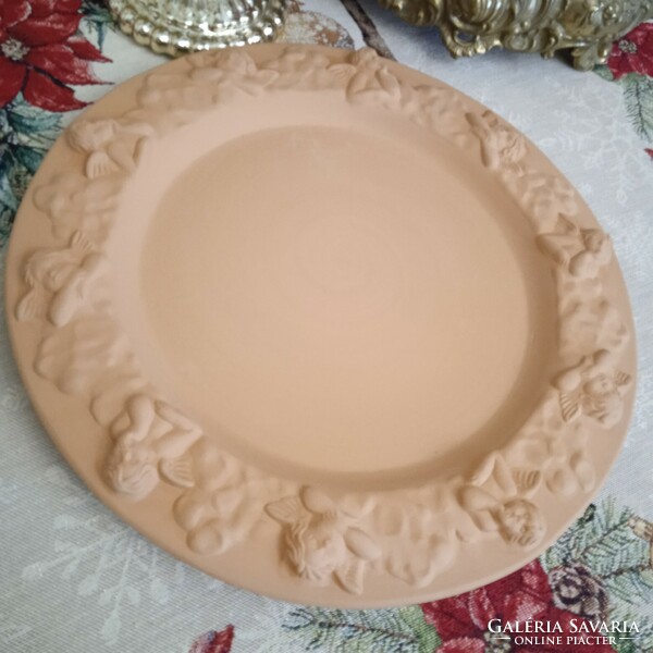 Angel plate, table decoration