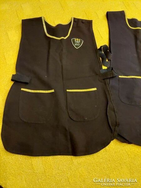 Retro school coat with Piarist logo.