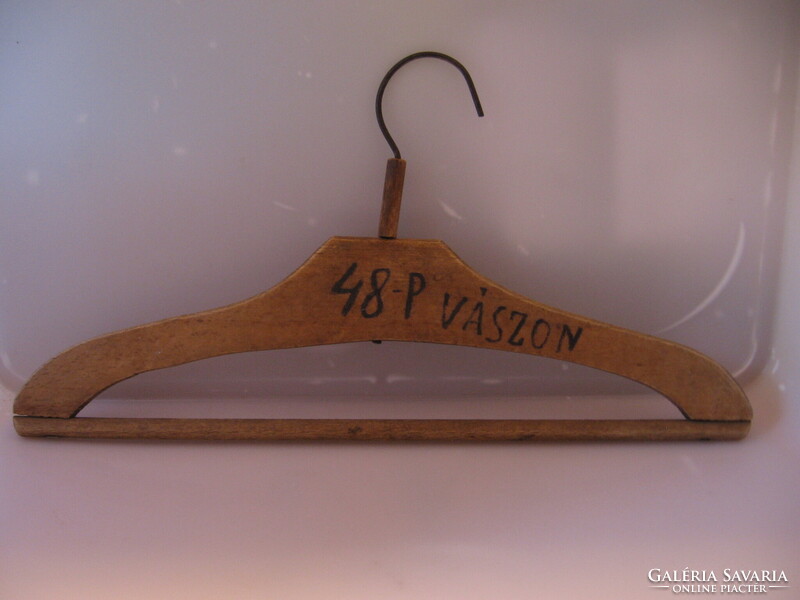 Old hanger 48 p canvas with inscription