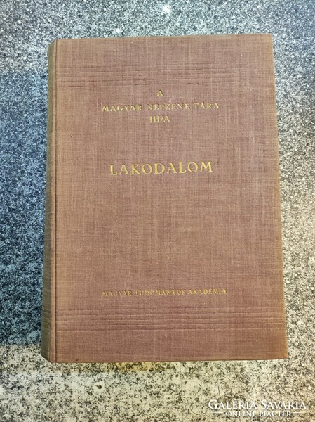 A magyar népzene tára III/A: Lakodalom (1955) Bartók Béla-Kodály Zoltán- Kiss Lajos