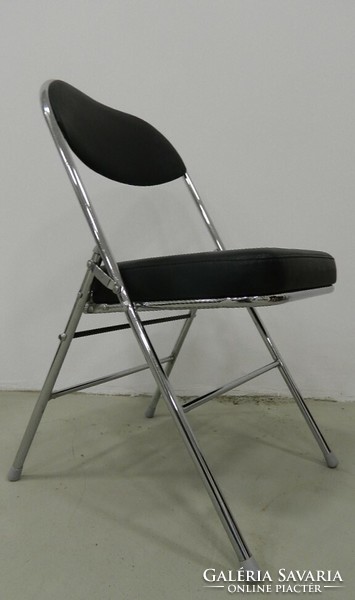 Retro / design krómvázas bőr íróasztal szék