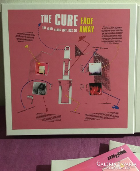The Cure Box Set 7LP Fade Away: The Early Years White Box Version