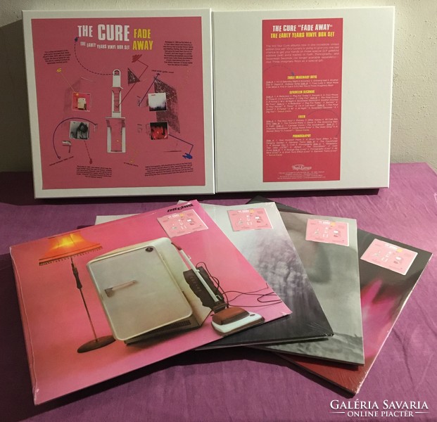 The Cure Box Set 7LP Fade Away: The Early Years White Box Version