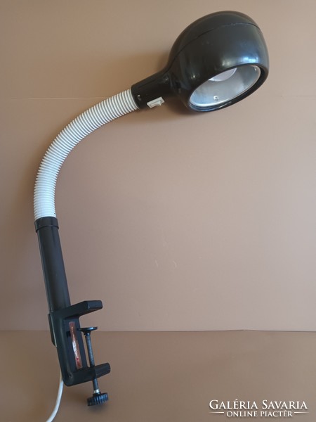 Retro deer throat tube table lamp.